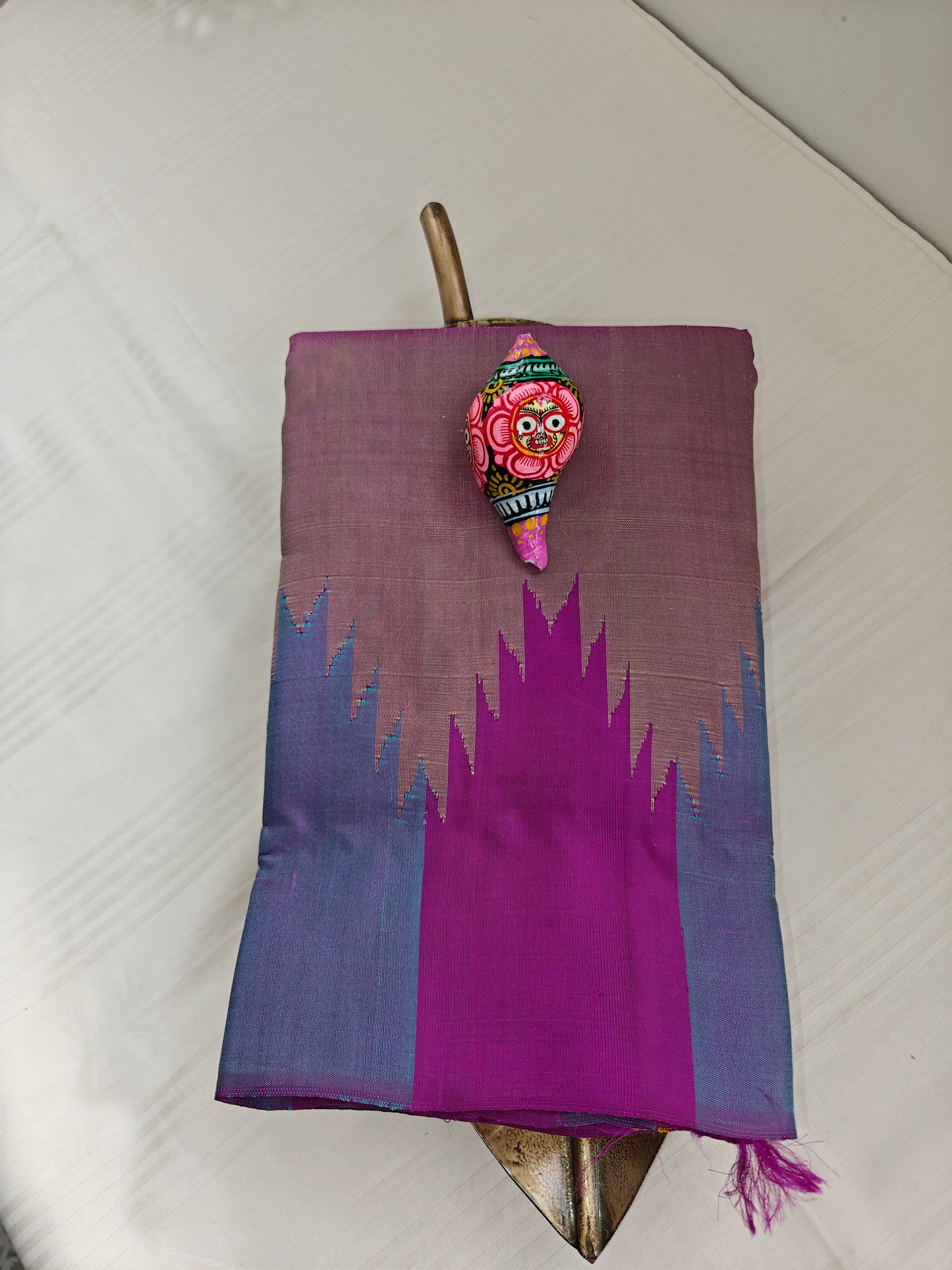 Majenta korvai saree