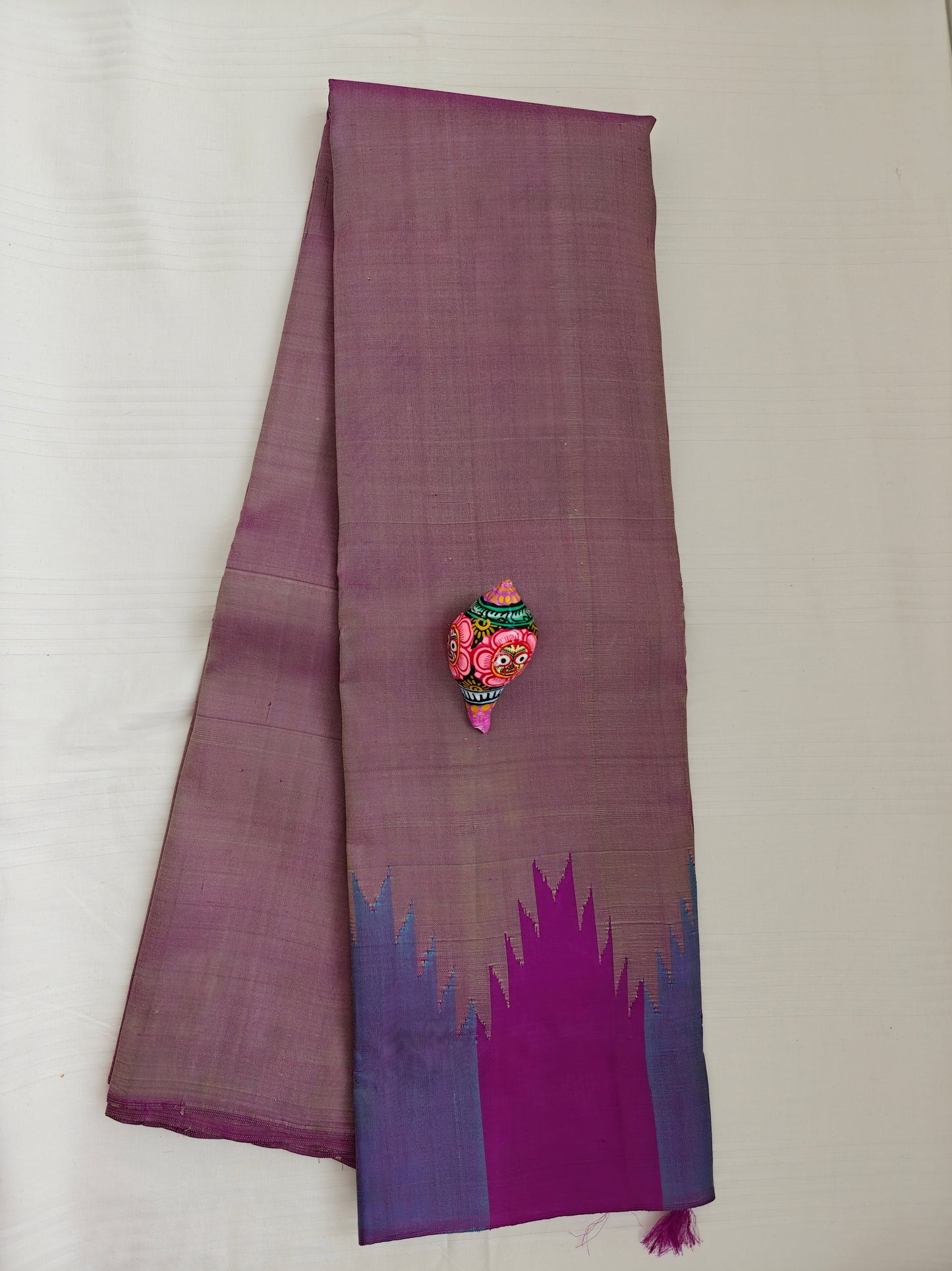 Majenta korvai saree