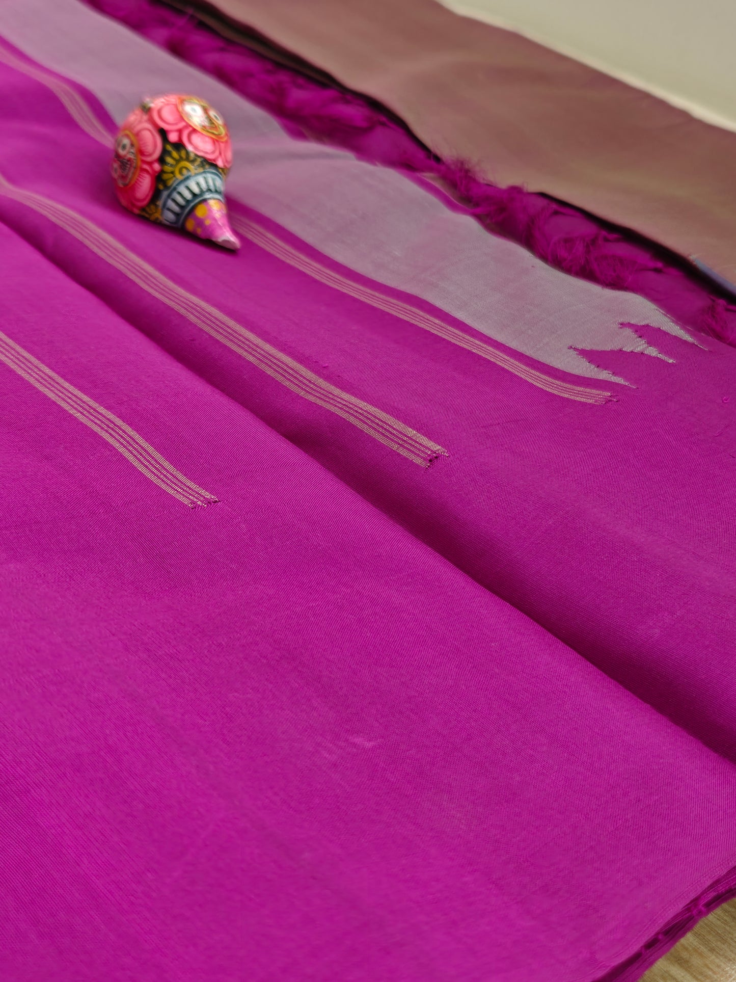 Majenta korvai saree